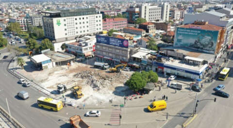 Bursa Kent Meydanı'na meydan eklendi