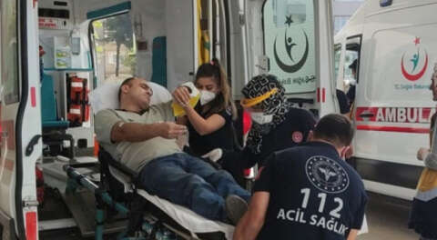 Mobilya imalathanesinde işçinin kolu makineye sıkıştı