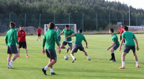 Bursaspor, Bolu Gerede'de kampa girdi