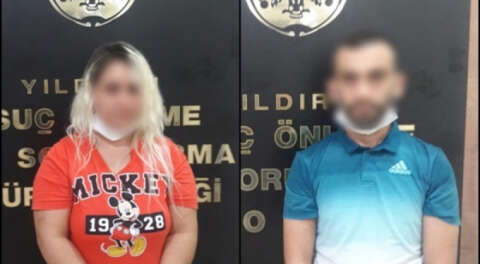 Lüks otomobilden uyuşturucu çıktı; 2 gözaltı