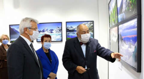 Nilüfer'de 'Benim meskenim dağlardır' sergisi açıldı