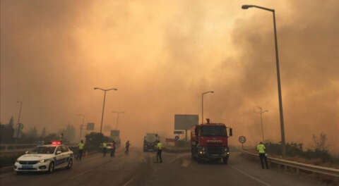 Hatay'da çıkan orman yangını 3 ilçeye yayıldı