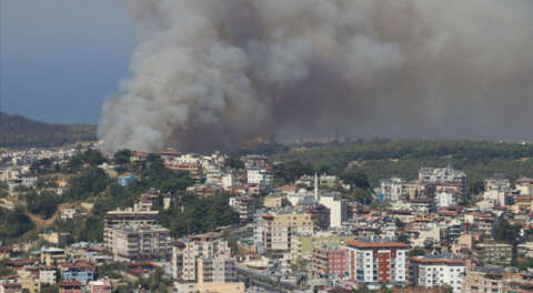 Hatay'daki orman yangınlarında sabotaj ihtimali
