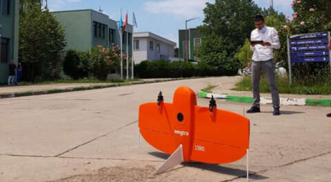 Bursa'da kaçak yapılar İHA ile tespit edildi