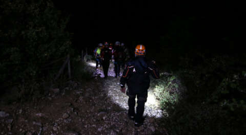 Uludağ eteklerinde kaybolan 4 kişi aranıyor