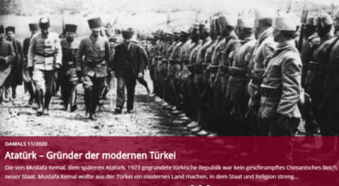 Ünlü Alman dergisi, Atatürk'ü kapağına taşıdı