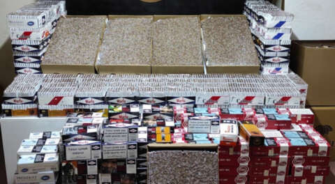 Bursa'da 125 bine yakın kaçak sigara ele geçirildi