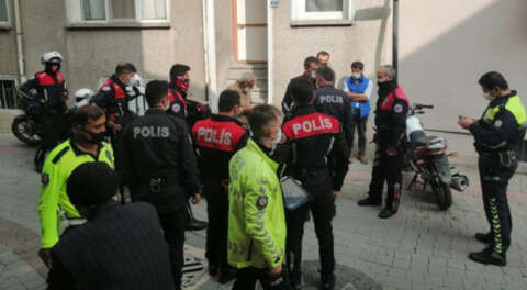 Metruk eve uyuşturucu operasyonu; 2 gözaltı