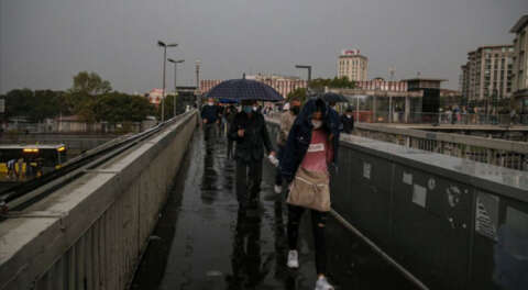 Bursa ve 8 il için kuvvetli yağış uyarısı