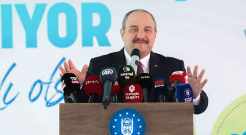 Mustafa Varank Bursa'da temel atma töreninde