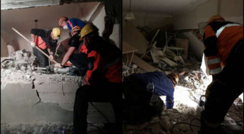 Yıldırım arama kurtarma İzmir'de umut oldu