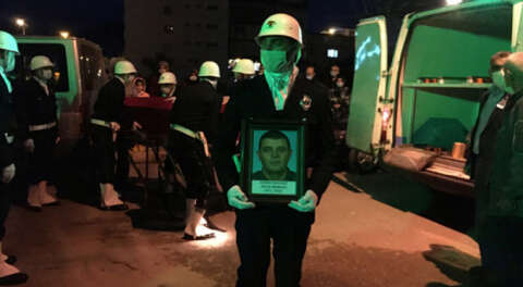 Mudanya'da polis memuru kalp krizinden öldü