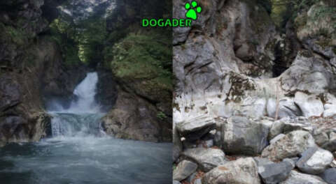 Su şirketleri Kestel Alaçam Şelalesi'ni kuruttu