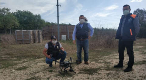 Bursa'da İHA ile yaban hayatı envanteri çıkarıldı