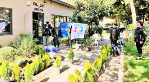 Rotaryenlerden Milli Ağaçlandırma Günü'ne destek