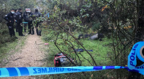 Yıldırım'da ormanlık alanda erkek cesedi bulundu