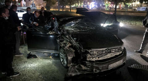 Orhaneli Belediye Başkanı kazada yaralandı