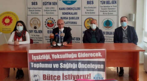 SES Bursa: 2021 sağlık bütçesi utanç belgesidir