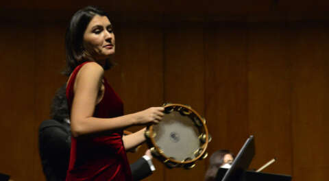 Bursa Senfoni Evren Işık Yasemin'i konuk etti