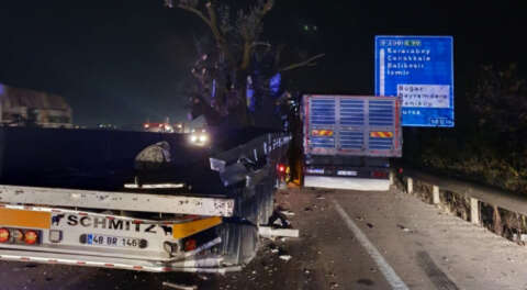 Karacabey'de trafik kazasında 3 kişi yaralandı