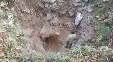 Bursa'da kaçak kazı yapan 7 kişi suçüstü yakalandı