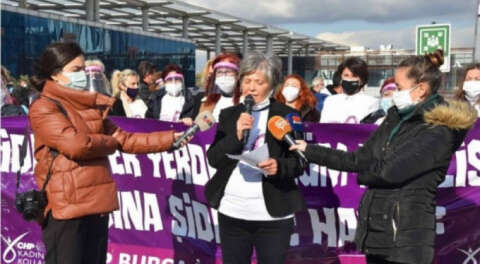 CHP İl Kadın Kolları: Kadına şiddet politiktir