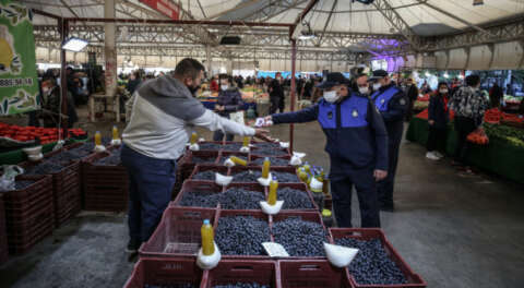 Salgında 3. zirveyi yaşayan Bursa'da denetim