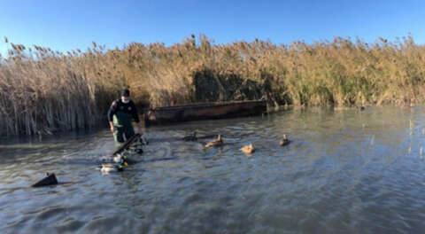 Uluabat Gölü'nde kaçak avlanmaya para cezası