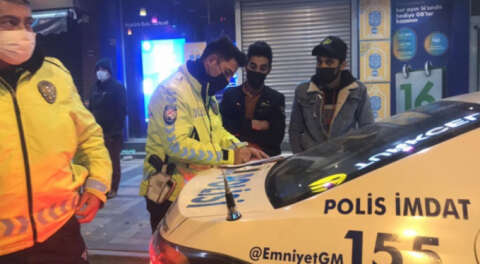 Sokağa çıkma kısıtlamasına uymayanlara ceza