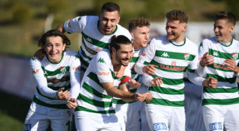 Bursaspor Bandırma deplasmanında moral buldu