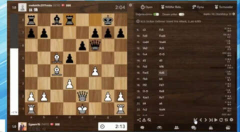 Nilüfer'de satranç turnuvasına büyük ilgi