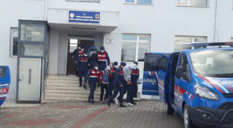 142 saatlik kamera kaydı incelenerek yakalandılar