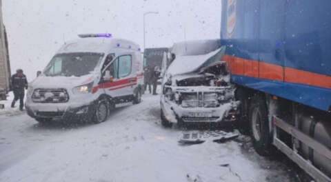 Kazalar İstanbul-İzmir Otoyolunda ulaşımı aksattı