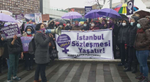 Kadınlar tüm Türkiye'de meydanlara indi