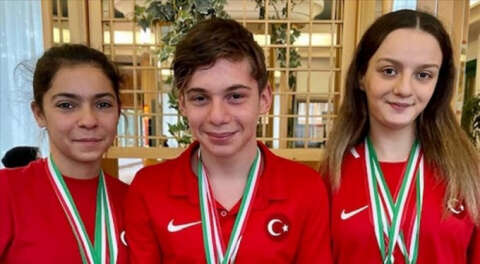 Türk milli sporculardan İtalya'da altın başarı