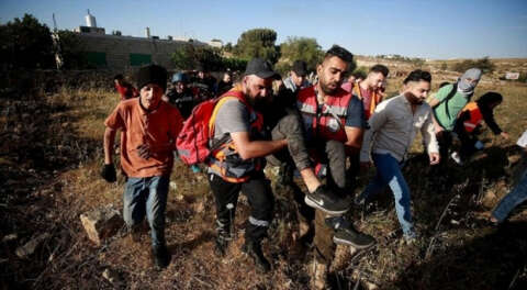 İsrail askerleri Batı Şeria'daki gösterilere müdahale etti; 112 yaralı