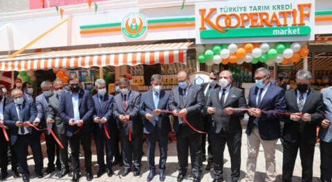 Tarım Kredi Kooperatif Market'in 300'üncü şubesi Bursa'da açıldı
