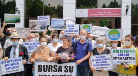 Bursa Su Kolektifi, müsilaj için yetkililere seslendi