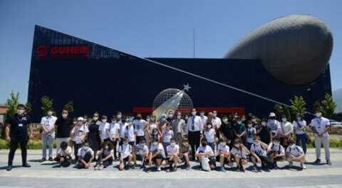 Bursa'da Uzay Havacılık Eğitim Merkezi ziyarete açıldı