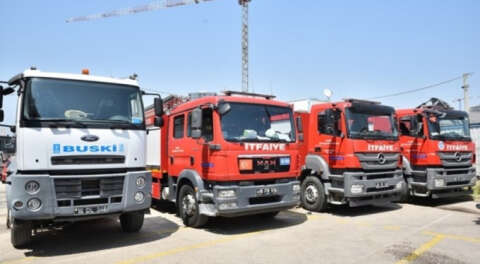 Marmaris'teki yangın söndürme çalışmalarına Bursa'dan destek