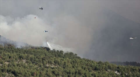 Orman yangınlarına müdahaleye 6 ülkeden destek