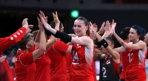 A Milli Kadın Voleybol Takımı çeyrek finalde elendi