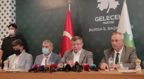 Davutoğlu'ndan Bursa ziyareti: Türkiye bir afet ülkesi