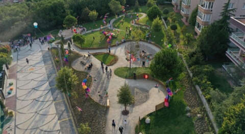 Çocukların tasarladığı Çocuk Sokağı ve Parkı açıldı