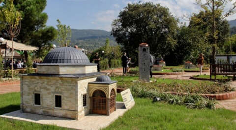 Minia Balkantürk Parkı açıldı; 12 Balkan ülkesinden mimari eserler var