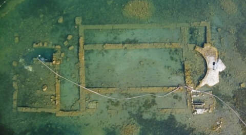 İznik'teki bazilika 13. yüzyılda gömülerek terk edilmiş