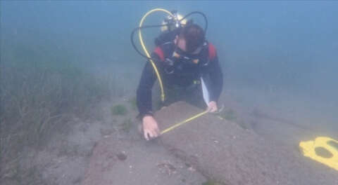 Marmara Denizi'nde yeni bir gemi batığı keşfedildi