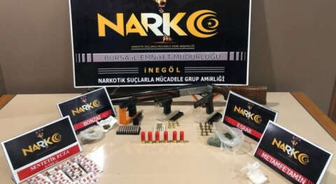 Bursa'da uyuşturucu operasyonu; 6 kişi gözaltında