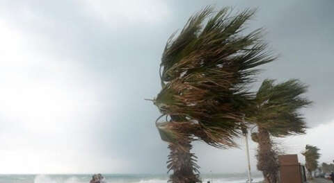 Bursa Valiliği'nden 5 ilçe için fırtına uyarısı