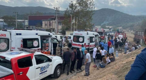 Bursa'da kimya fabrikasında patlama; 1 işçi öldü, 6 işçi yaralandı